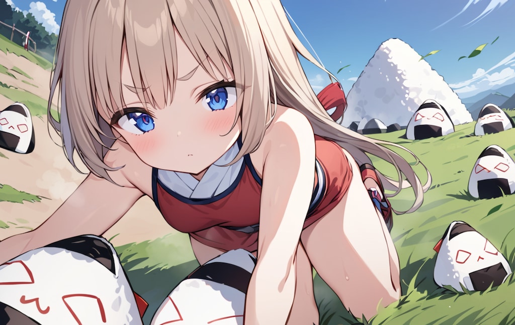 ピクニック中に
