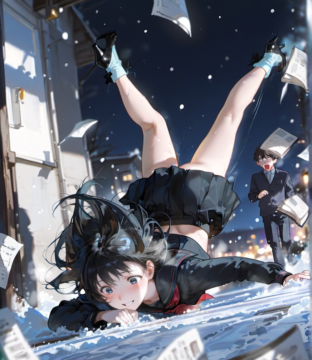 雪道にご用心