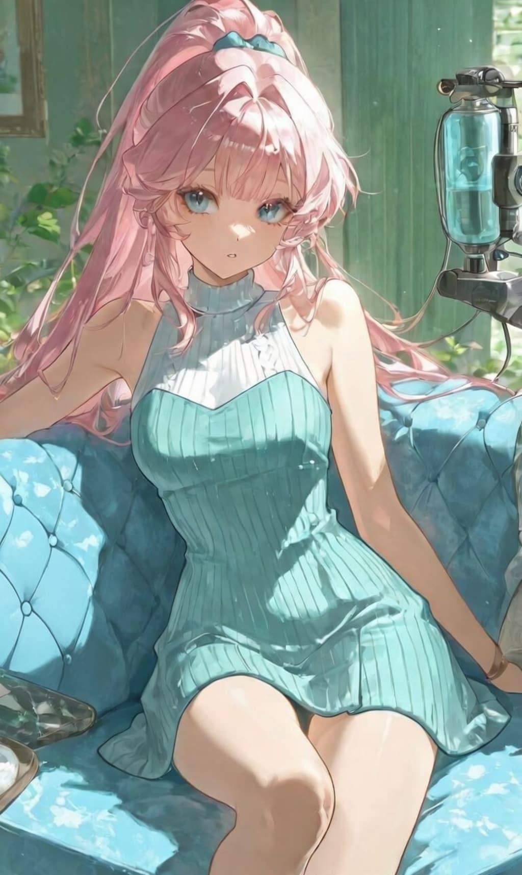 窓辺の穏やかな時間