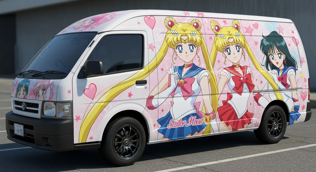 セーラームーン痛車