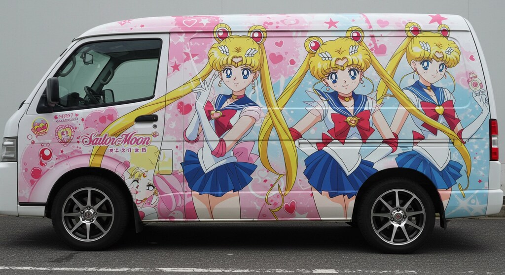 セーラームーン痛車