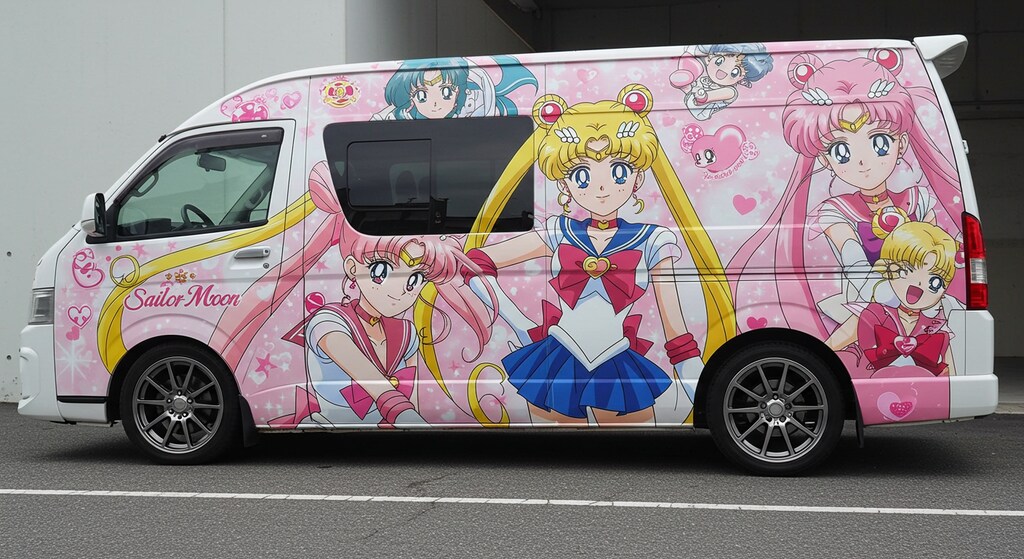 セーラームーン痛車