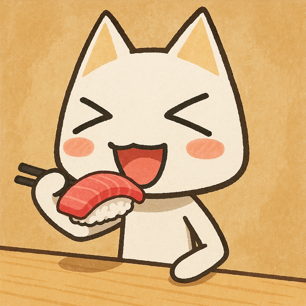 トロ（寿司）を食べるトロ（井上）