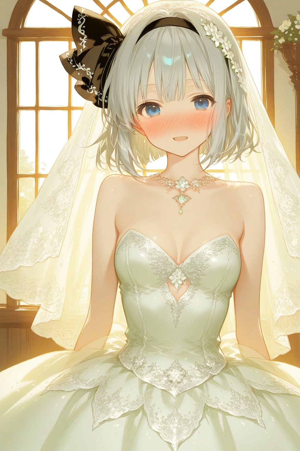 ウェディングドレスの妖夢
