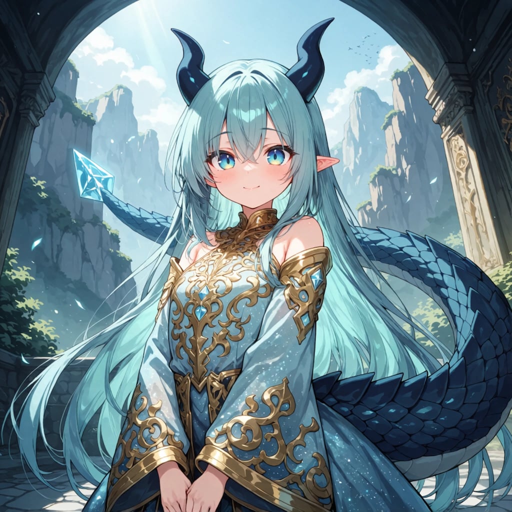 幻想世界の竜娘さん