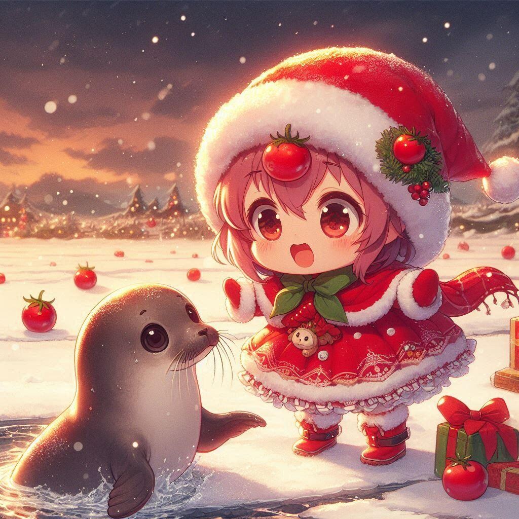 トマトちゃんとアザラシさん