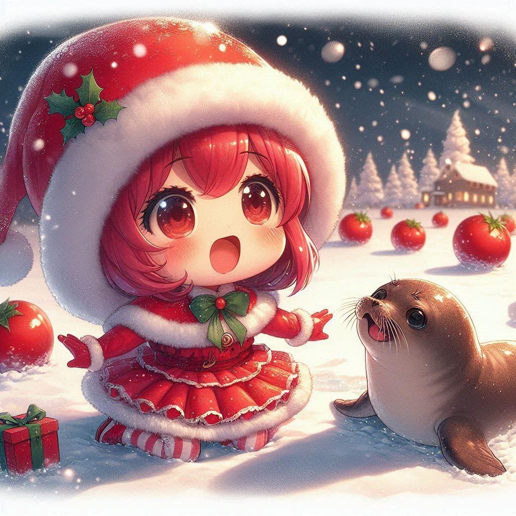 トマトちゃんとアザラシさん