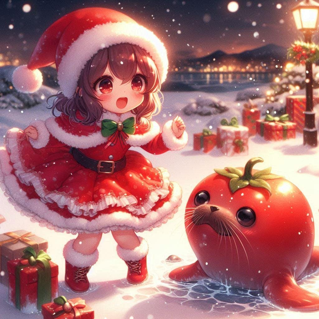 トマトちゃんとアザラシさん