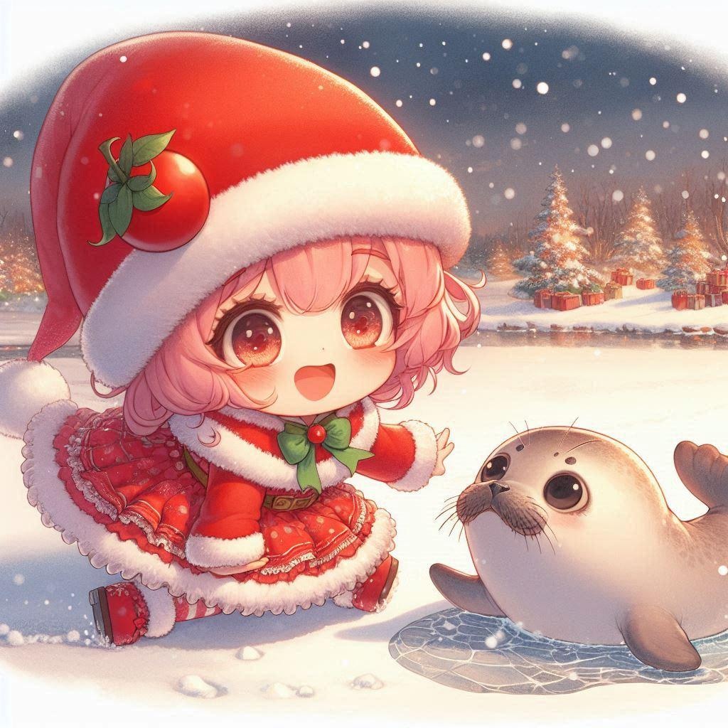 トマトちゃんとアザラシさん