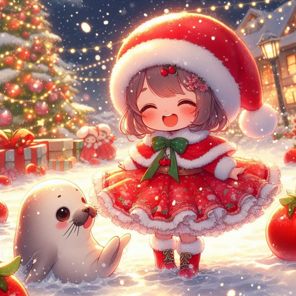 トマトちゃんとアザラシさん