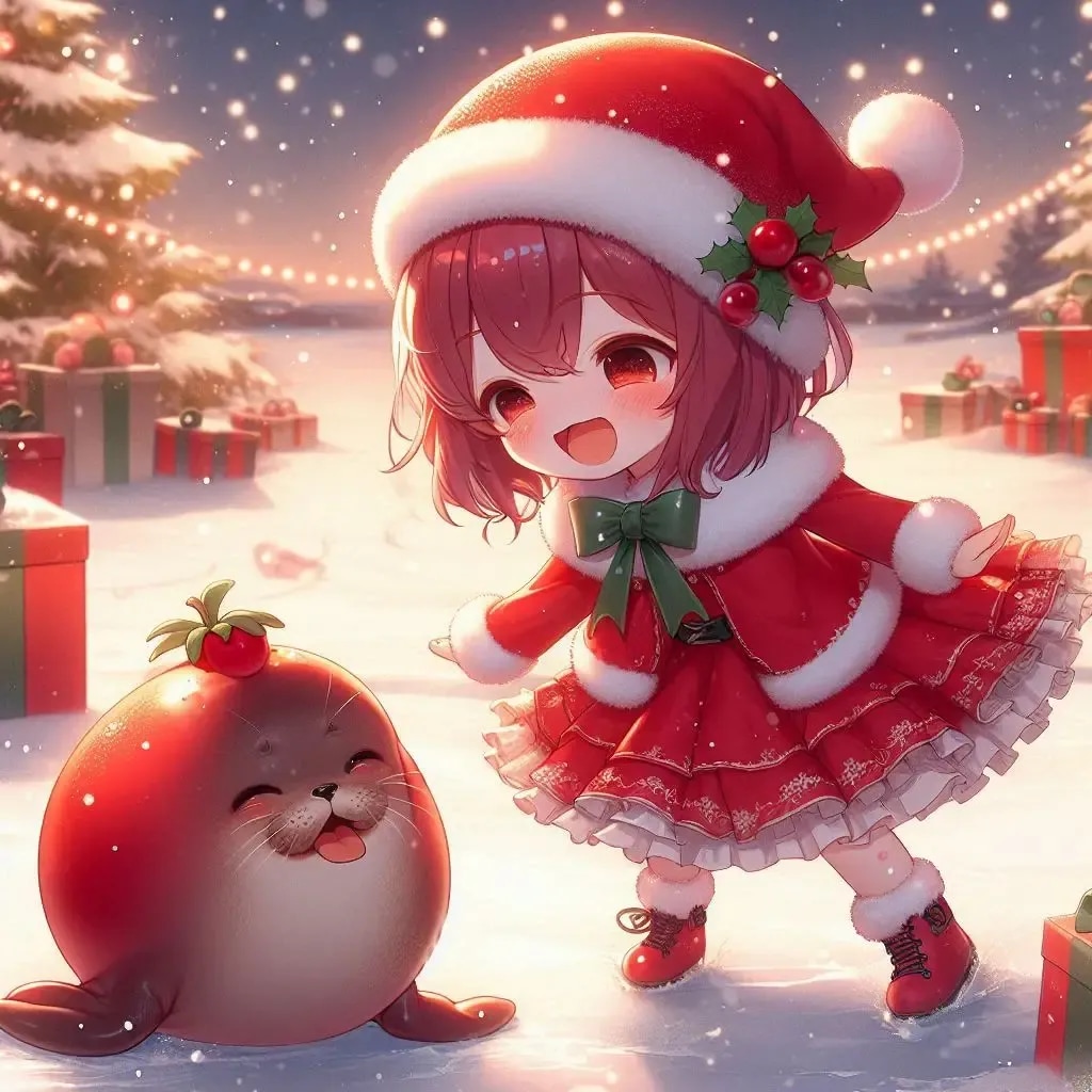 トマトちゃんとアザラシさん