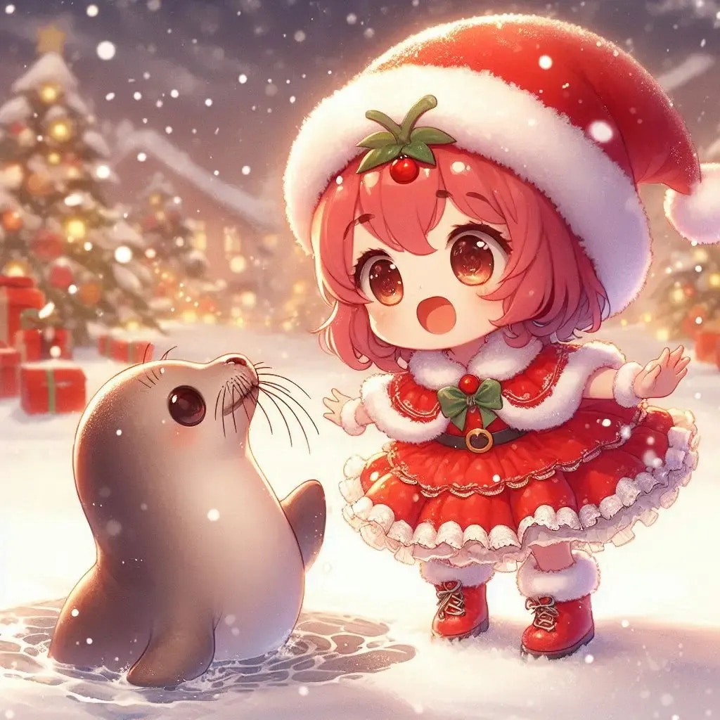 トマトちゃんとアザラシさん