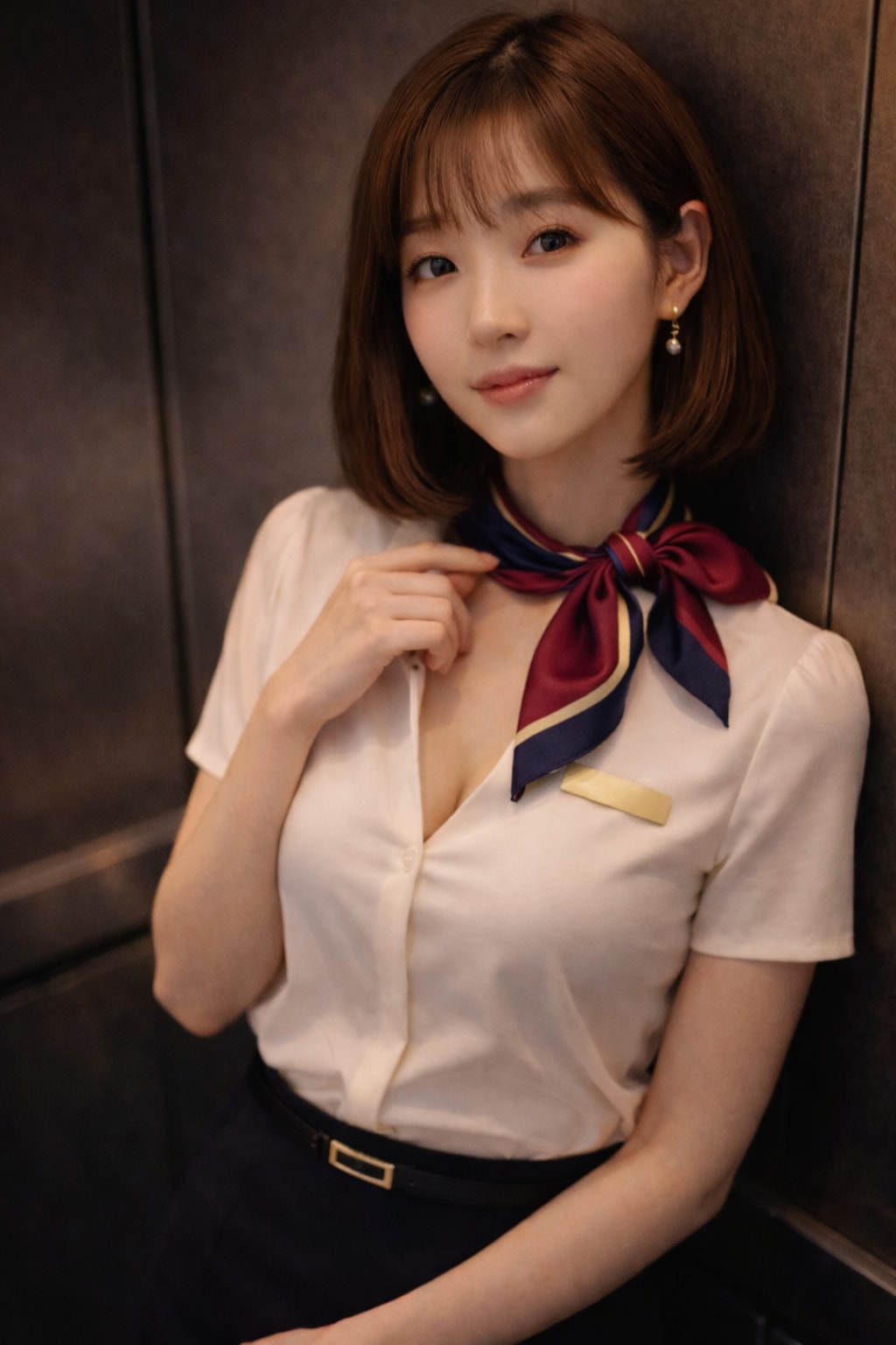 客室乗務員のオフ(夜)