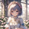 お花とドレスとプリンセスと 3枚目
