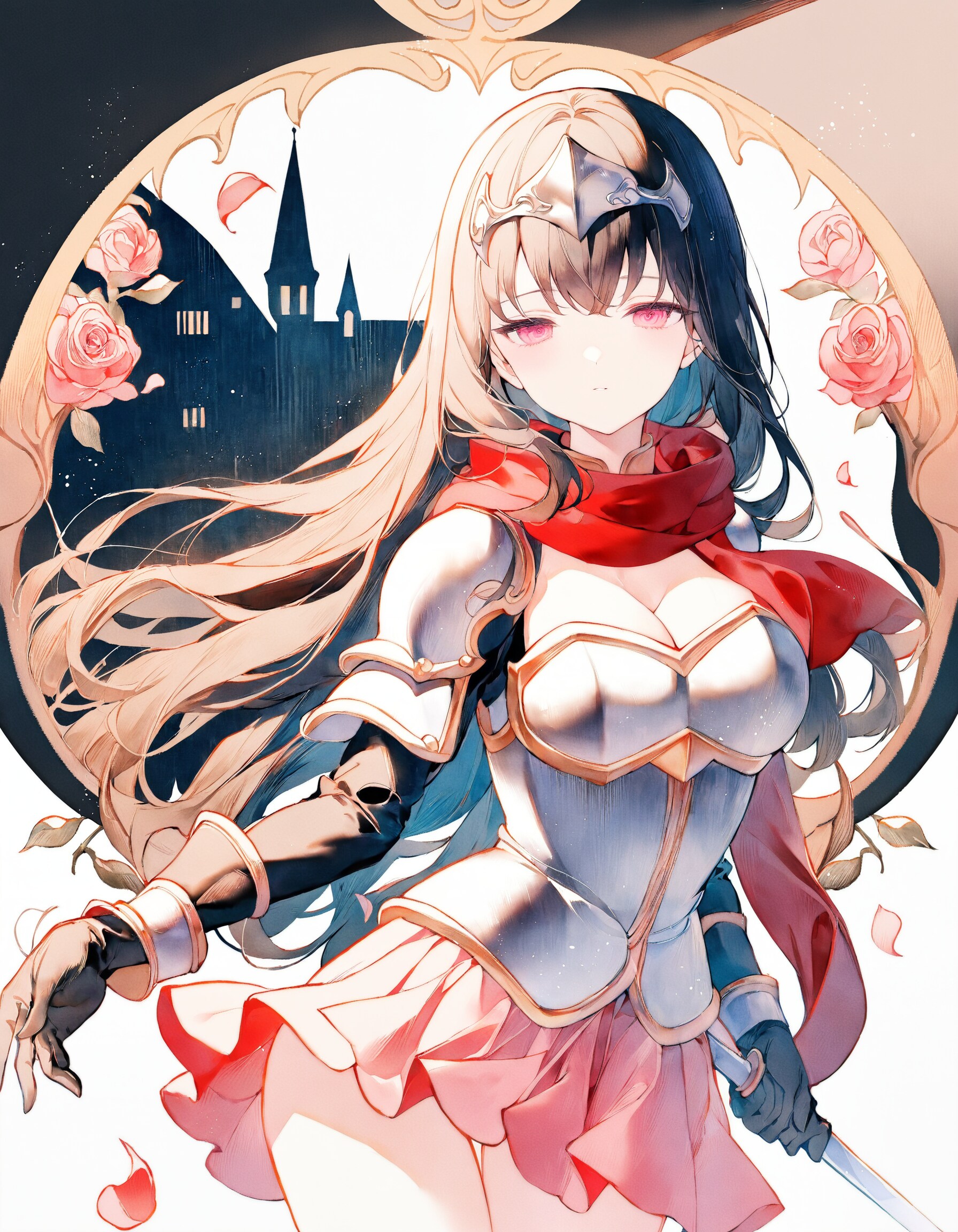 赤薔薇の女騎士XL