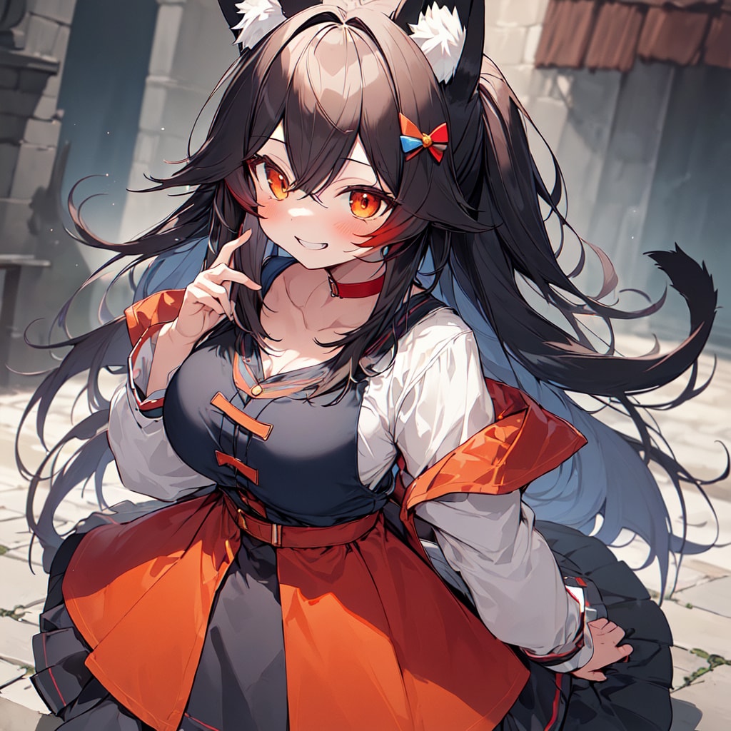 大神ミオっぽいこ（Stable Diffusion作成）