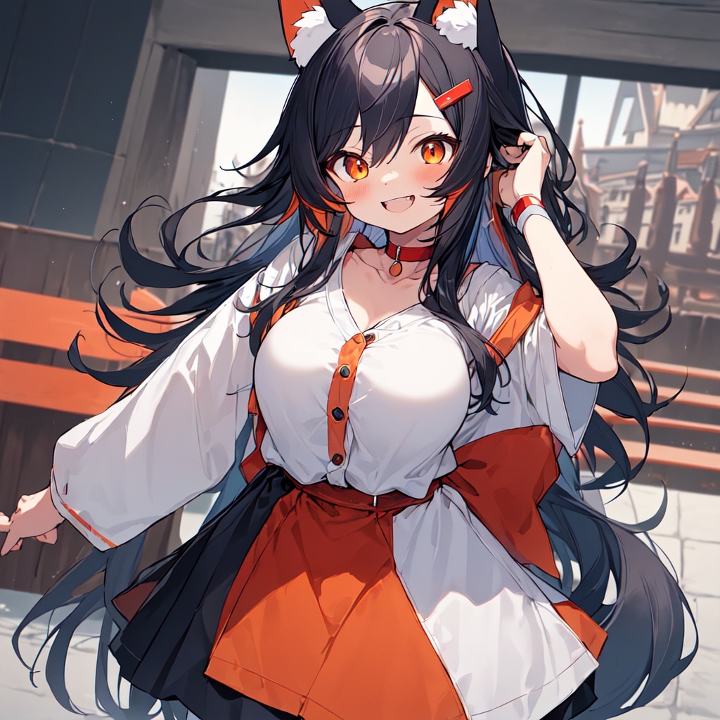 大神ミオっぽいこ（Stable Diffusion作成）