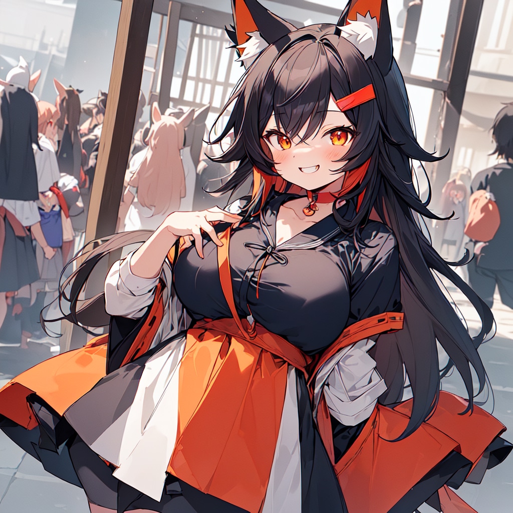 大神ミオっぽいこ（Stable Diffusion作成）