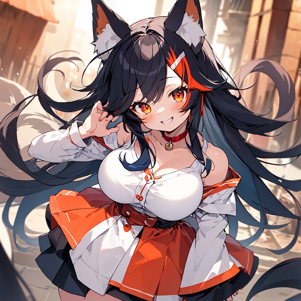 大神ミオっぽいこ（Stable Diffusion作成）