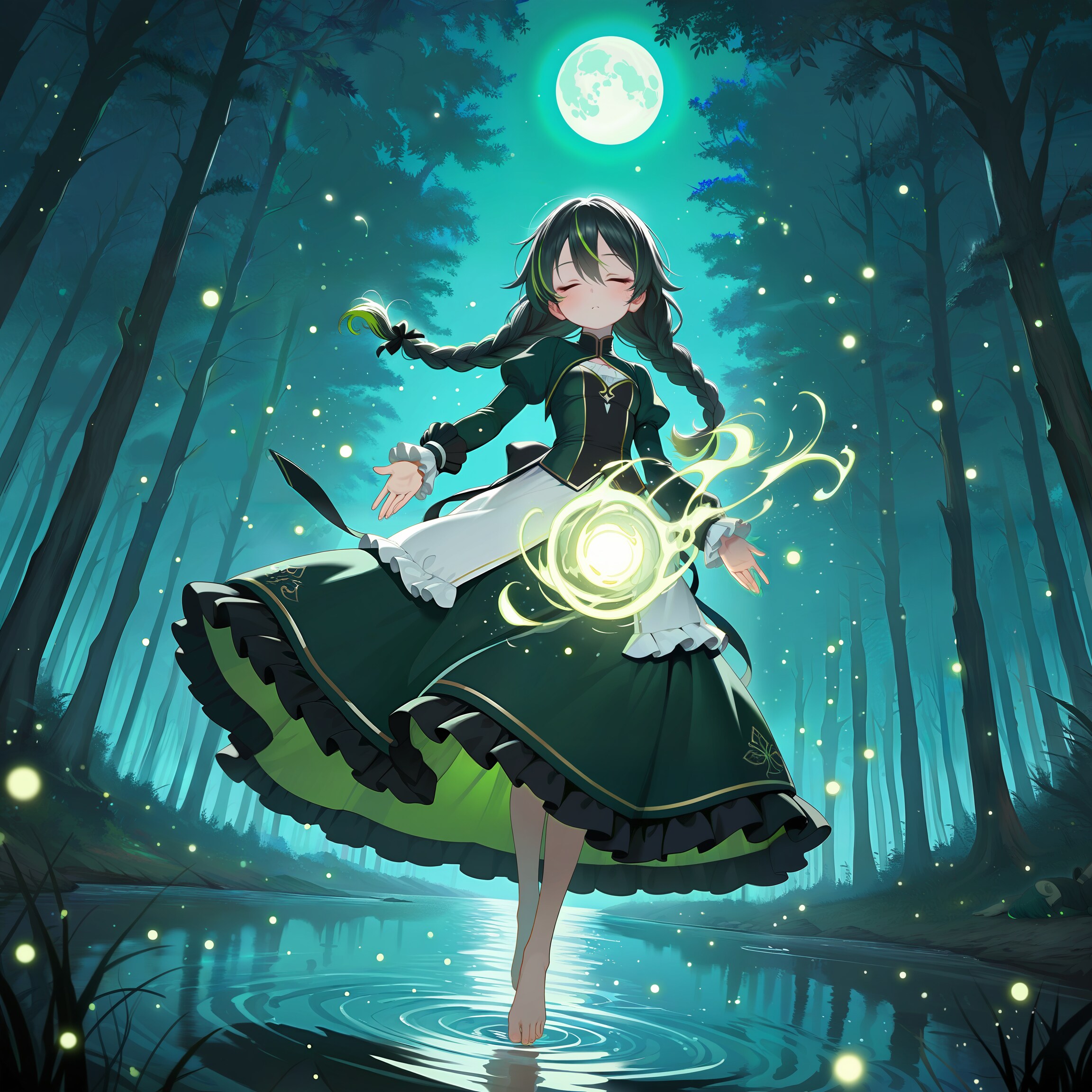 夜を見つめて