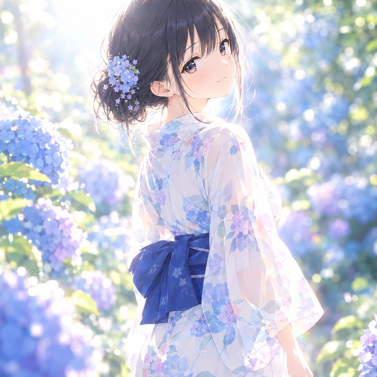 浴衣女子 | の人気AIイラスト・グラビア