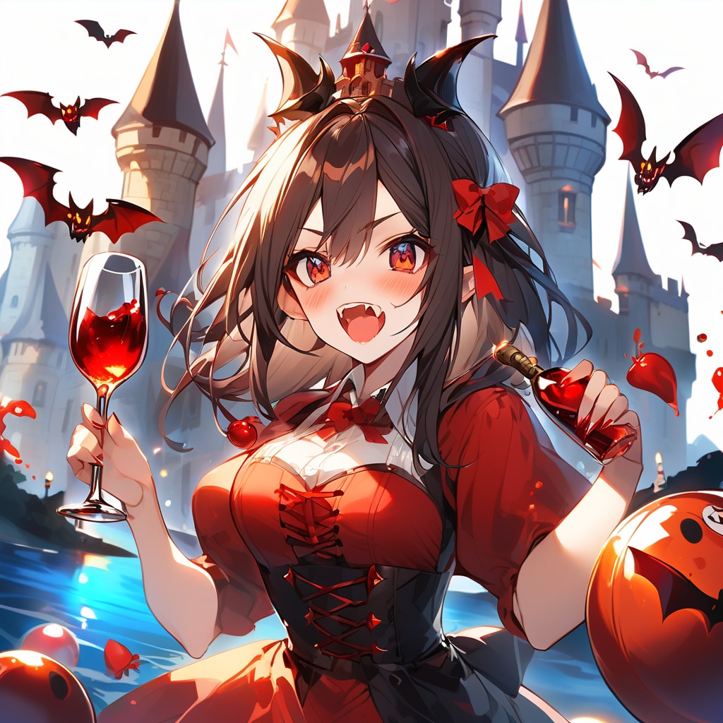 赤 | の人気AIイラスト・グラビア