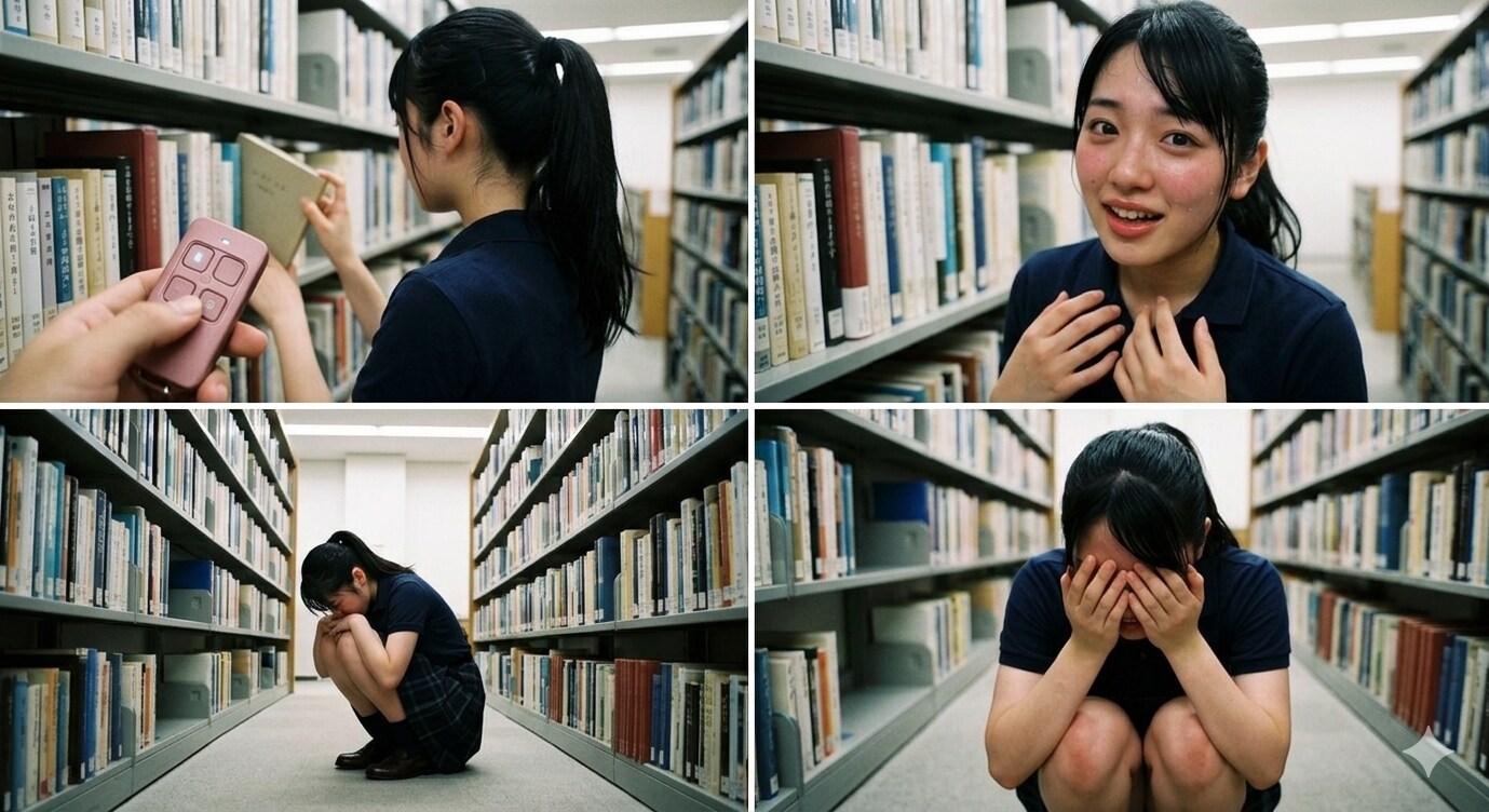 図書館でスイッチオン