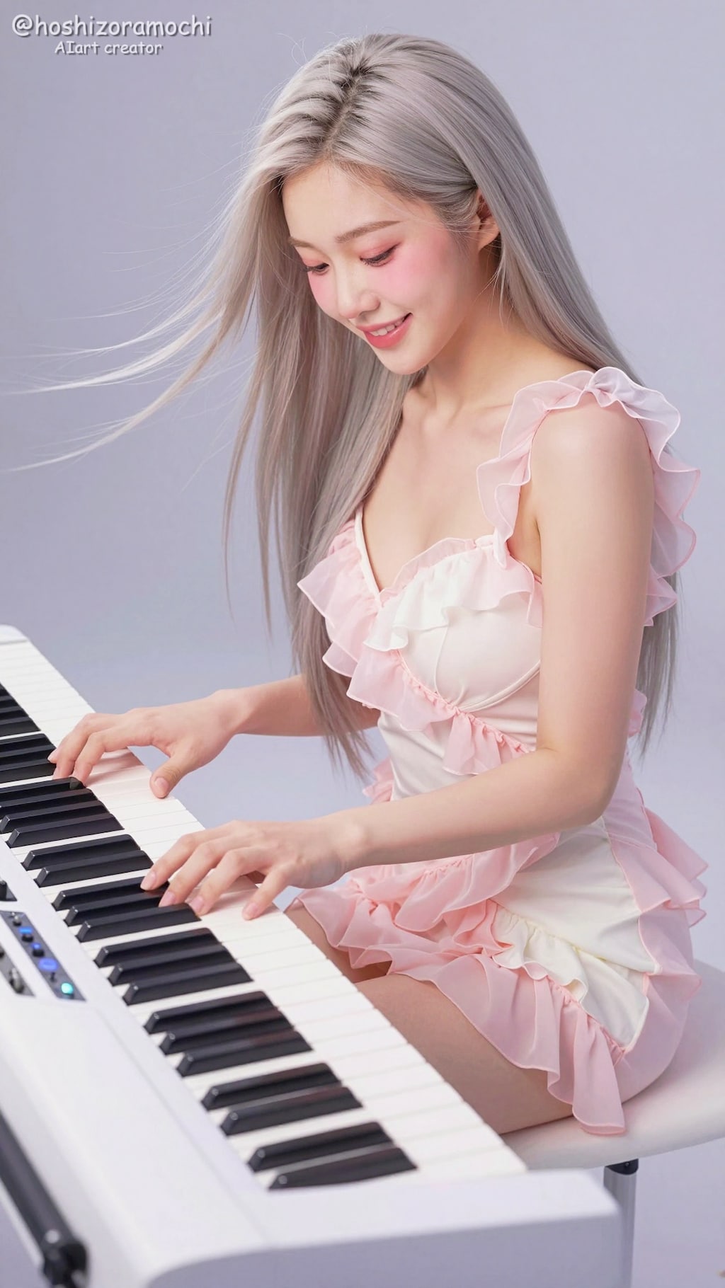 旋律のキーボード妖精