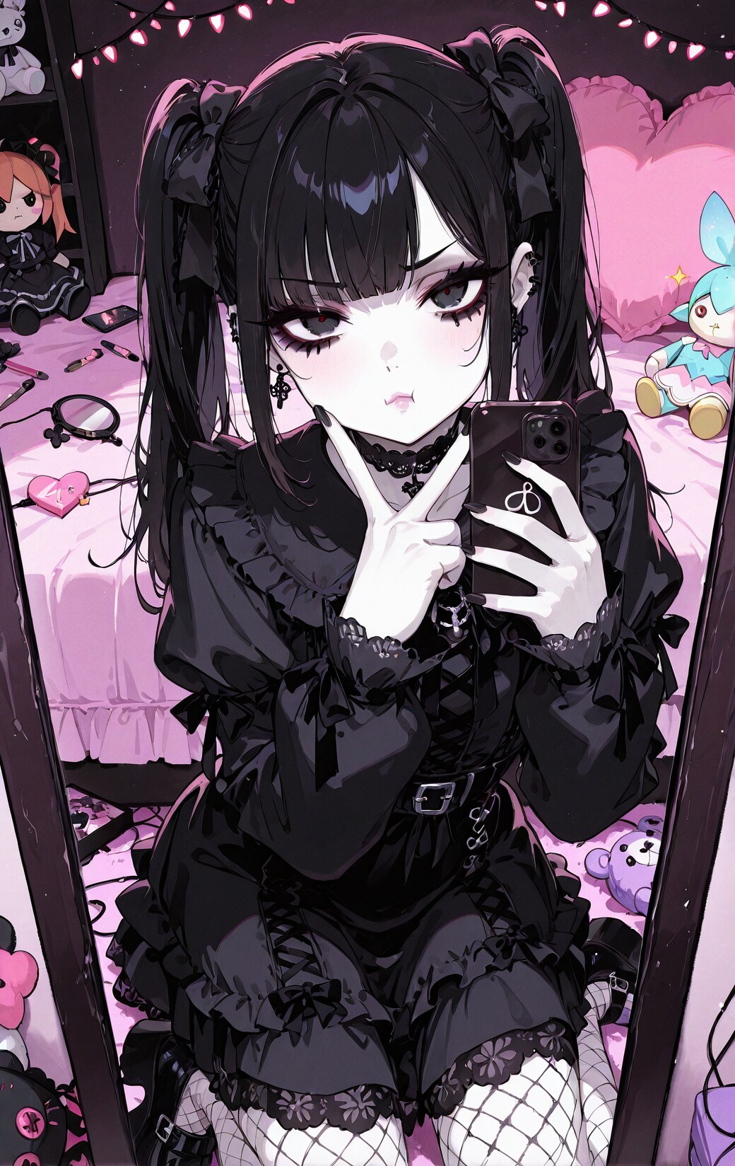 #自撮り界隈