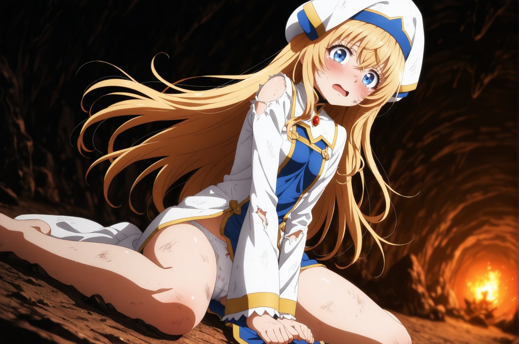 【リクエスト】女神官♡襲われえっち