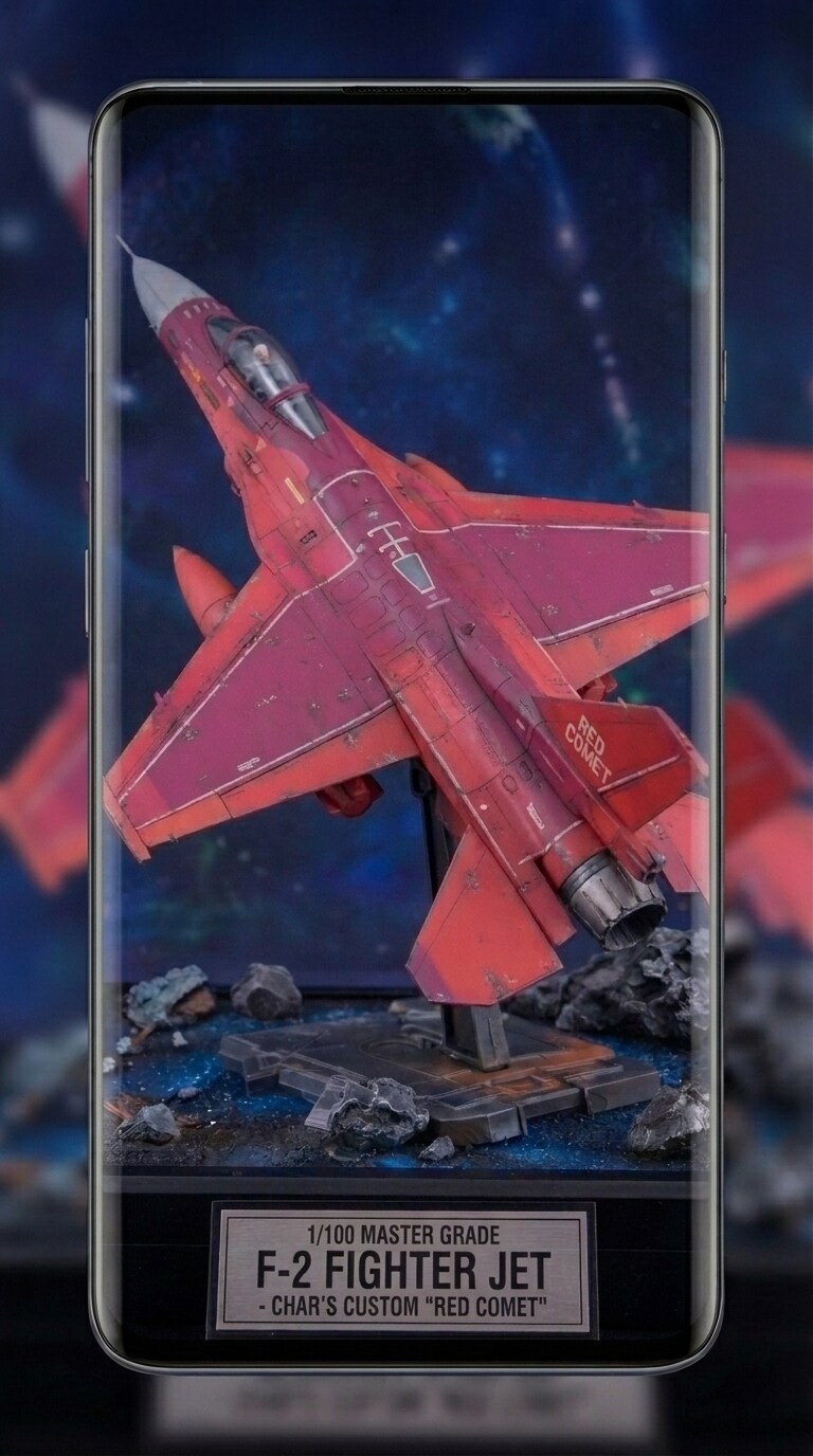 シャア専用F2戦闘機 | の人気AIイラスト・グラビア