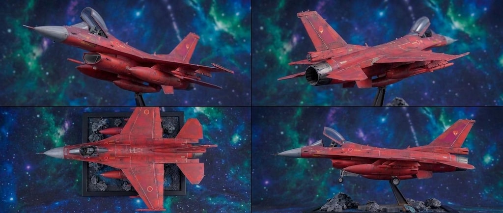シャア専用F2戦闘機