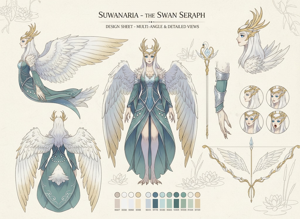 白鳥の熾天使と思われる