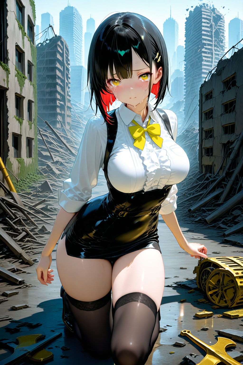 世紀末感をだしてみた