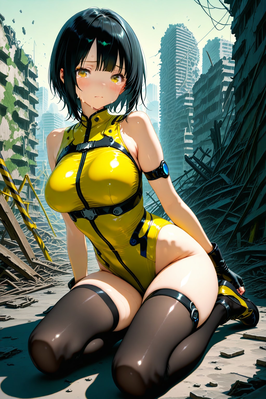 世紀末感をだしてみた