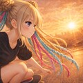 早朝スケートボード 2枚目