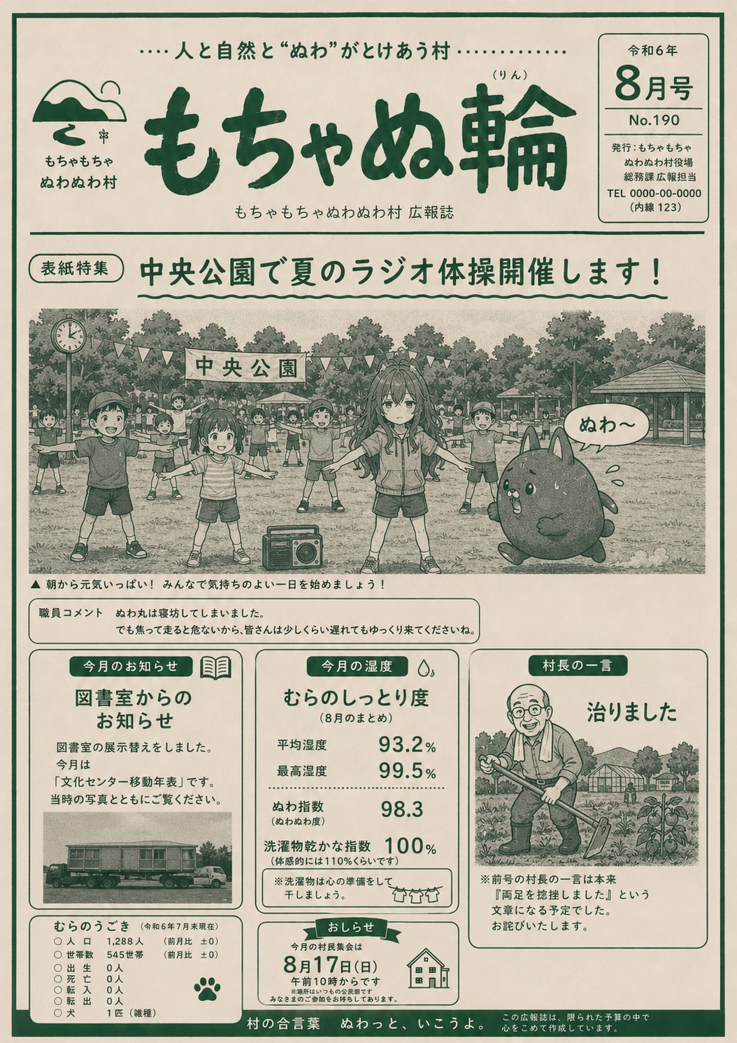 もちゃぬ輪(りん)8月号