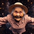 【謎画像・1300投稿記念】1300歳になったお祝いで胴上げされるおばあさん 6枚目