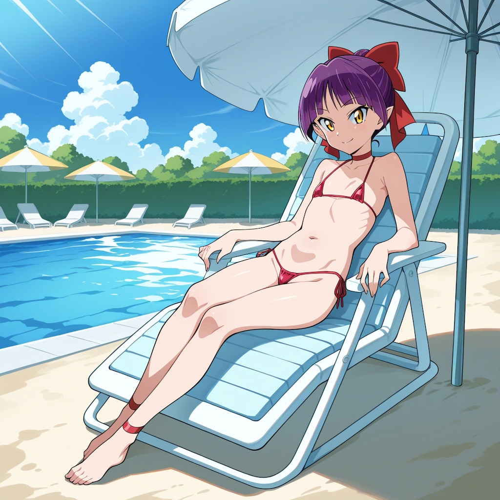 ねこ娘【マイクロビキニ】