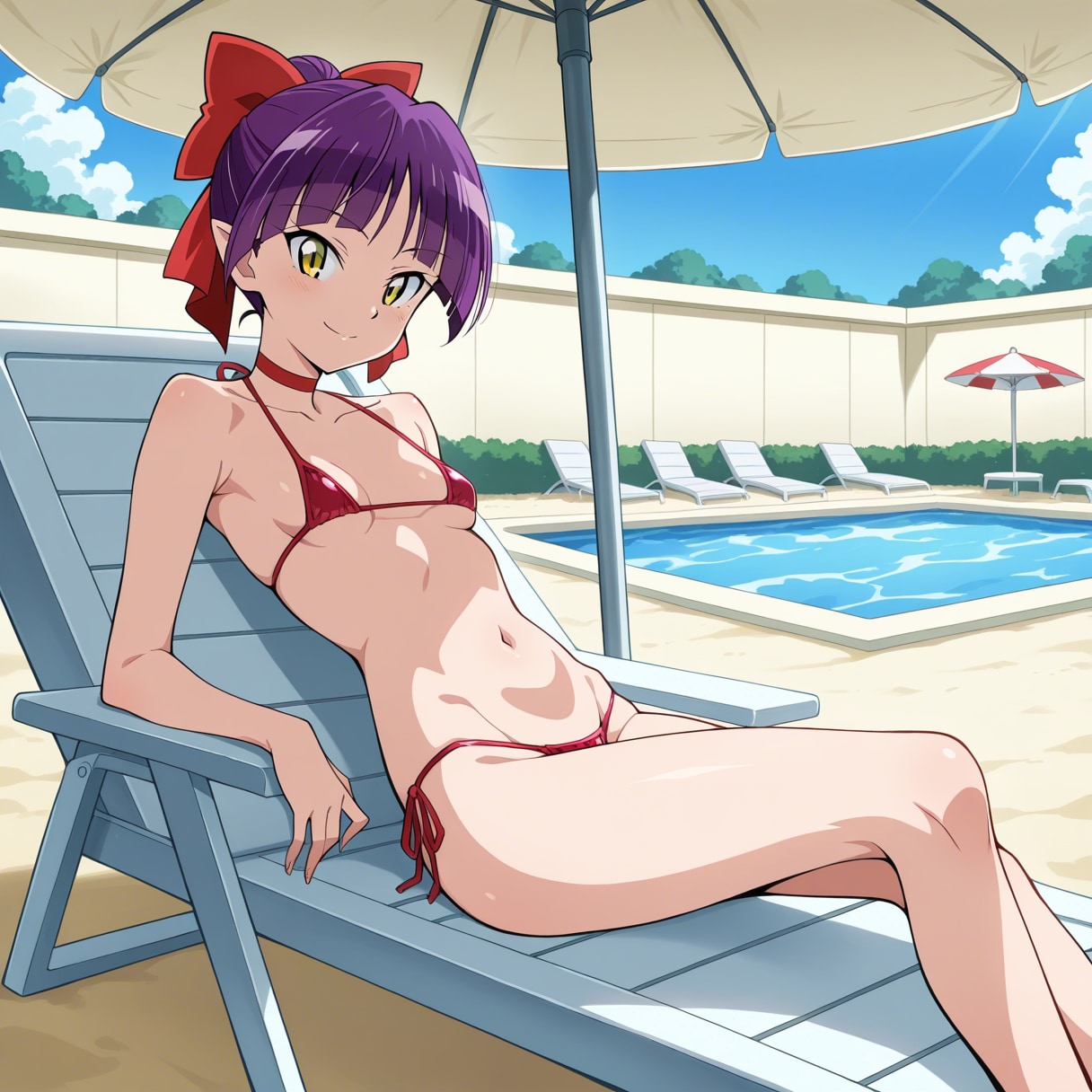 ねこ娘【マイクロビキニ】