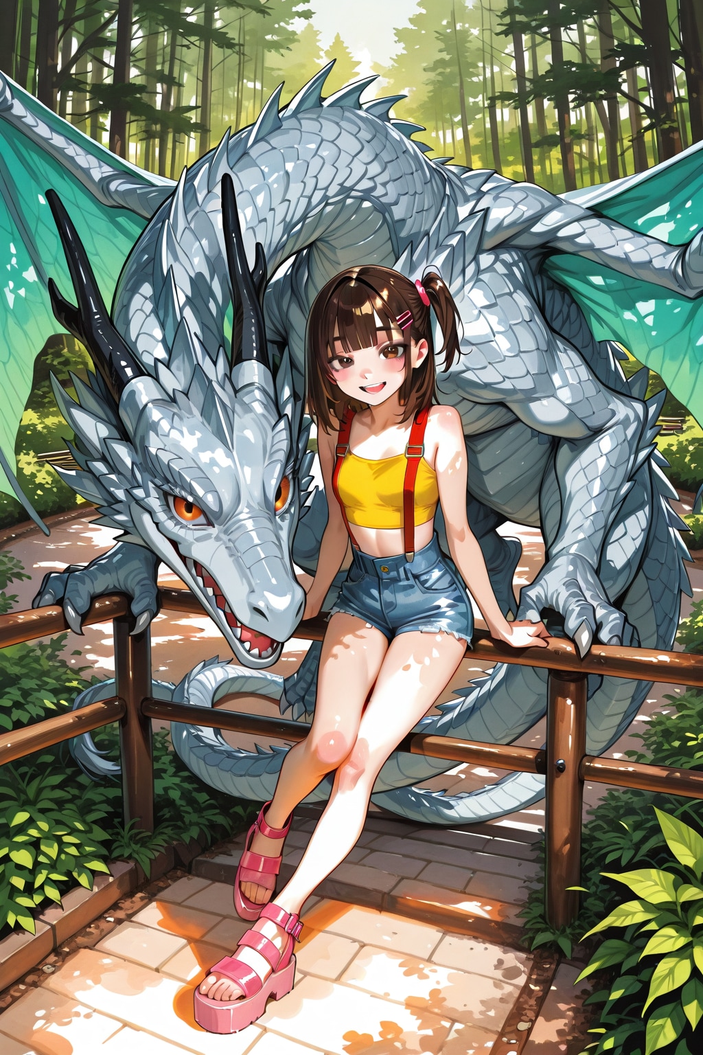 竜と一緒
