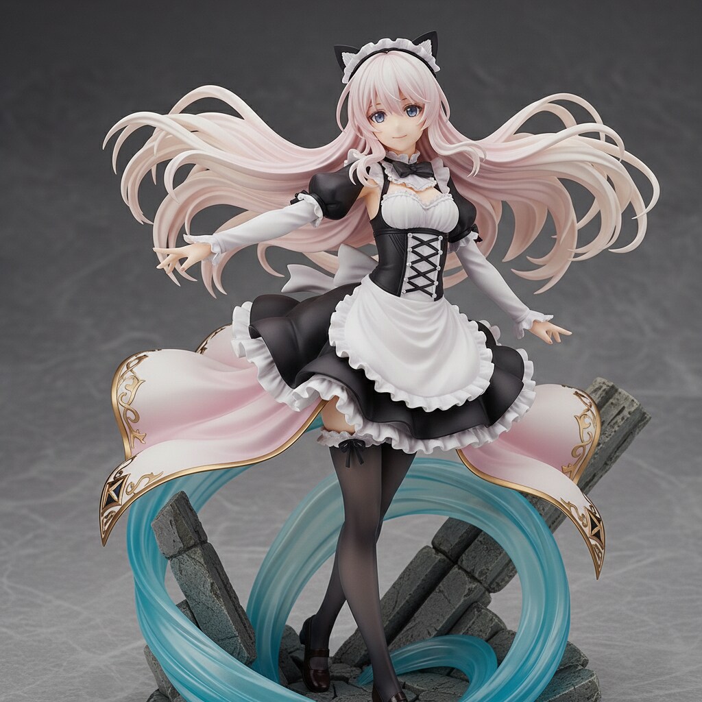 ネコミミメイドフィギュア