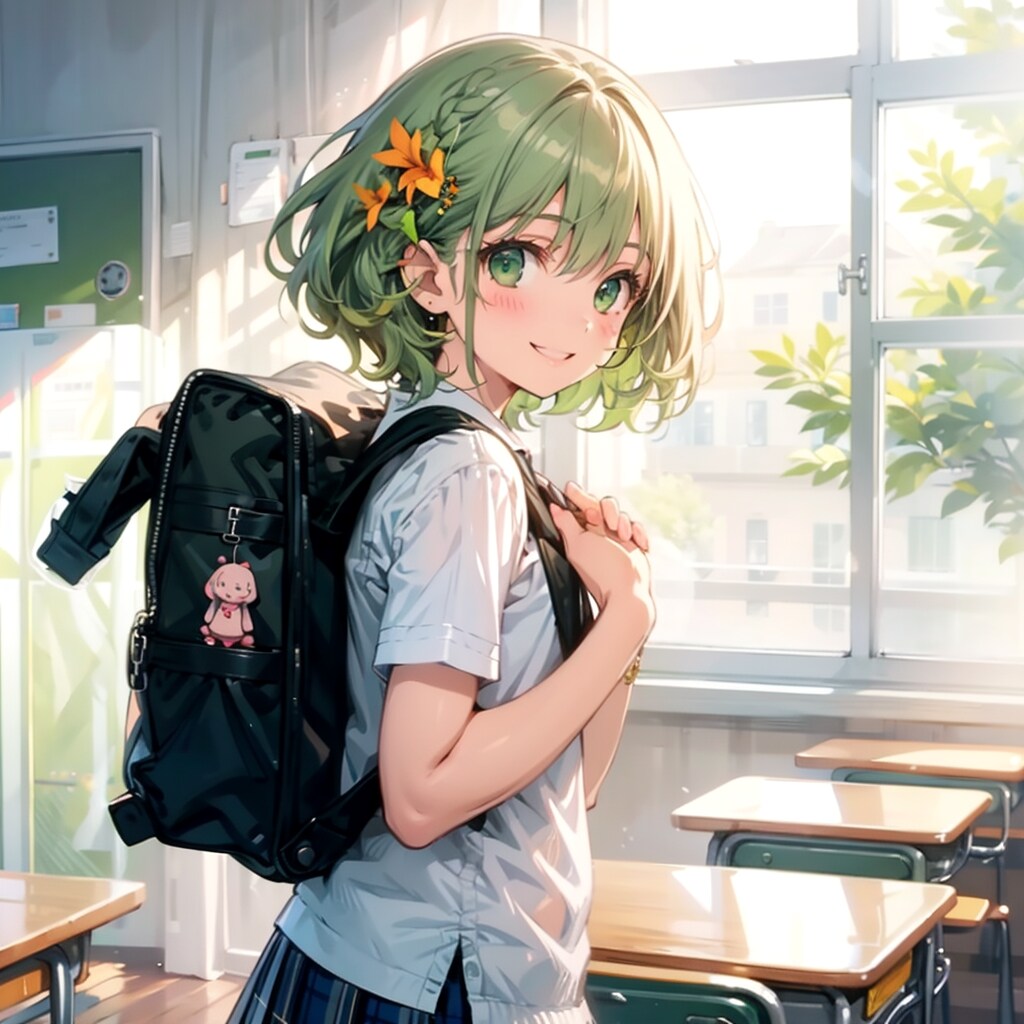 教室のちよるちゃん | の人気AIイラスト・グラビア