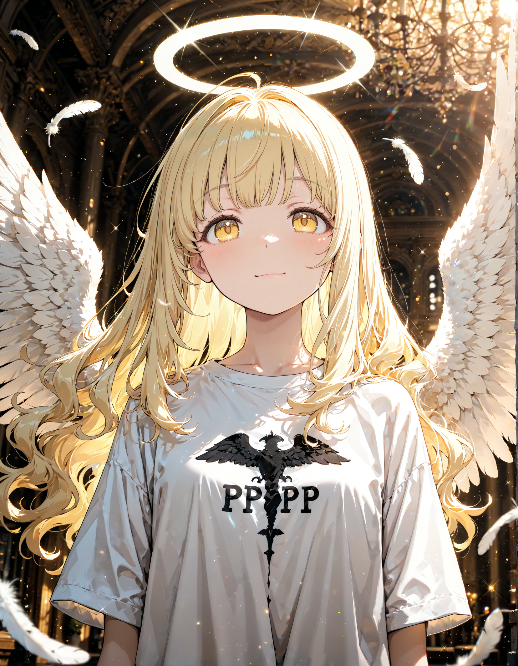 pp tenshi t-shirt | の人気AIイラスト・グラビア