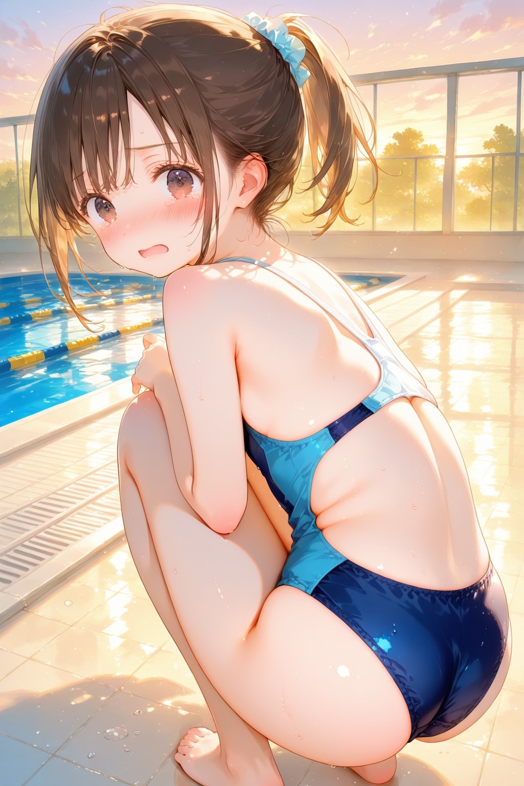 私まだ泳ぎたいな