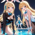 バニーガール 2枚目