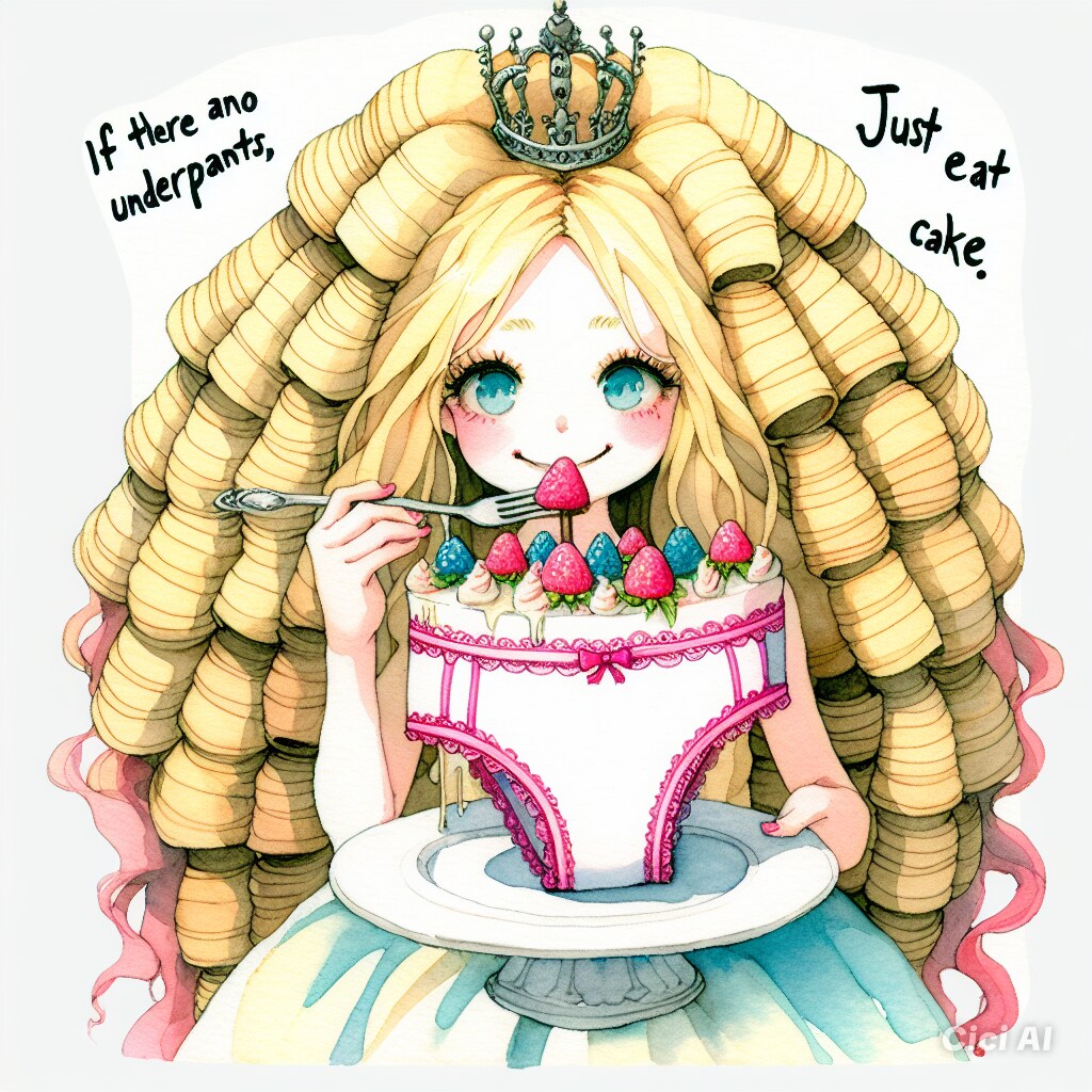 パンツがなければケーキを食べればいいじゃない