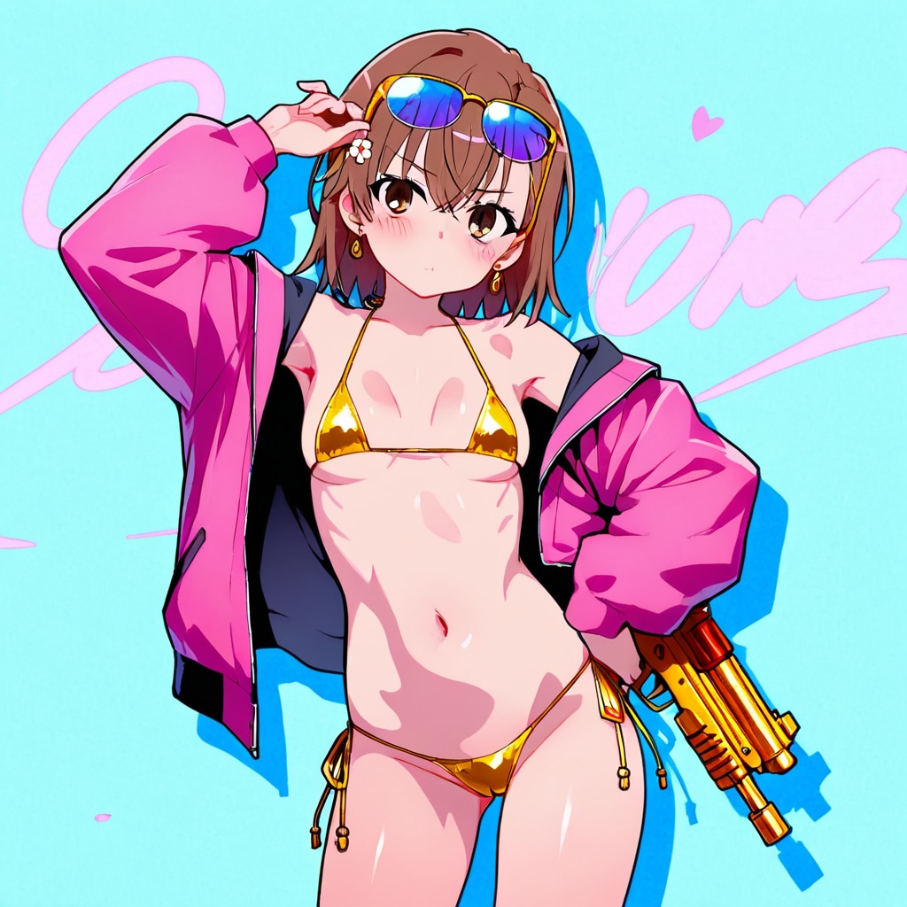 ウオーターバトル（御坂美琴）