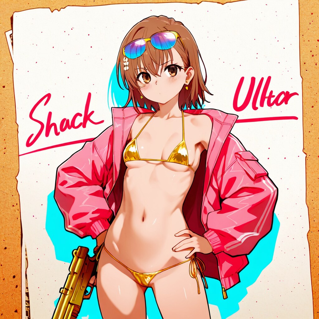 ウオーターバトル（御坂美琴）