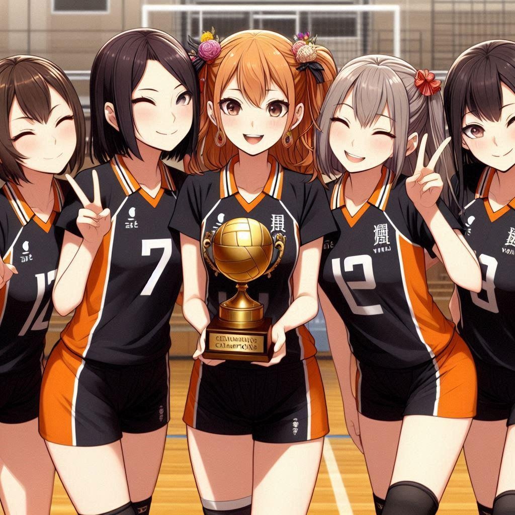 チームワークで優勝